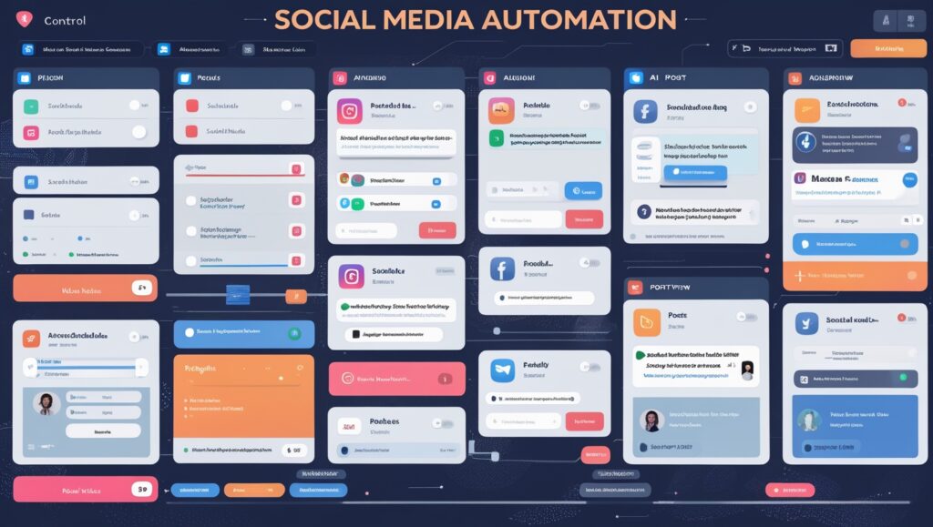 drag-and-drop social media tools